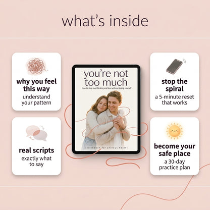 You're not too much : full ebook