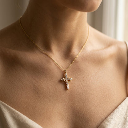 The Crown Cross Pendant (Rooted In Faith)