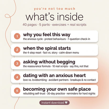 You're not too much : full ebook