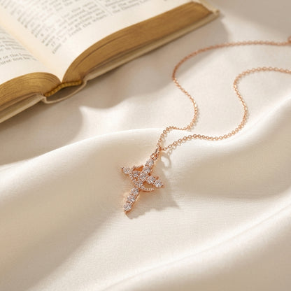 The Crown Cross Pendant (Rooted In Faith)